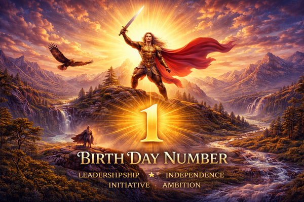 Chỉ số ngày sinh 1: Đặc điểm tính cách, ý nghĩa và định hướng nghề nghiệp