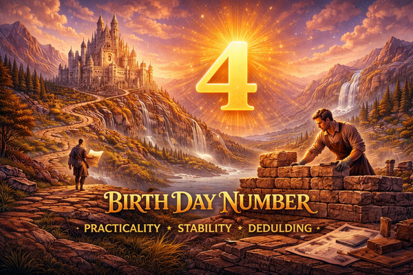 Chỉ số ngày sinh 4: Sức mạnh của kỷ luật, tính cách và định hướng nghề nghiệp