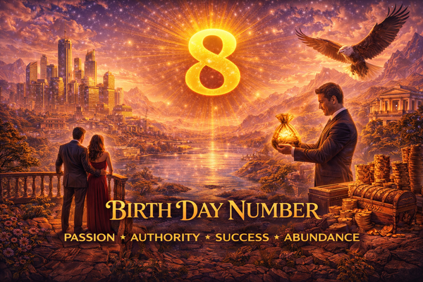 Chỉ Số Ngày Sinh 8: Uy Quyền, Kinh Doanh Và Sự Thành Vượng Vật Chất